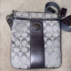 Coach Grey Crossbody
